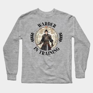 warder in training  - Lan Mandragoran Long Sleeve T-Shirt